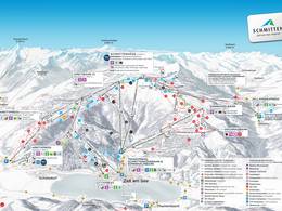 Mappa delle piste Schmittenhöhe - Zell am See