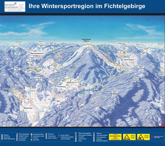 Ochsenkopfregion inkl. Mehlmeisel/Klausenlifte