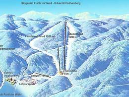 Mappa delle piste Voithenberg - Furth im Wald