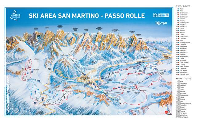 Rollepass (Passo Rolle) & San Martino di Castrozza