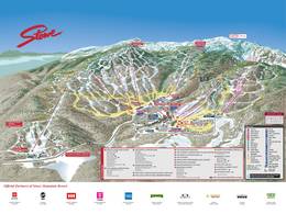 Mappa delle piste Stowe