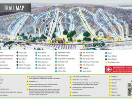 Mappa delle piste Peek'n Peak