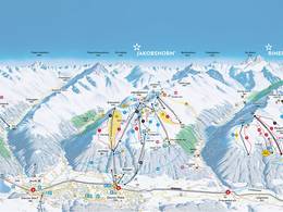 Mappa delle piste Jakobshorn (Davos Klosters)