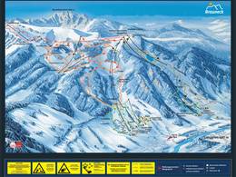 Mappa delle piste Brauneck - Lenggries/Wegscheid