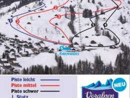 Mappa delle piste Habkern - Sattelegg