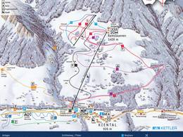 Mappa delle piste Kiental