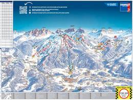 Mappa delle piste Plan de Corones (Kronplatz)