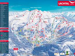 Mappa delle piste Lachtal