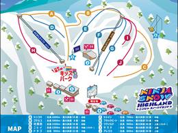 Mappa delle piste Rewild Ninja Snow Highland