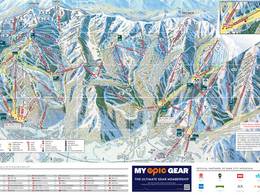 Mappa delle piste Park City