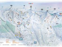 Mappa delle piste Grimentz/Zinal