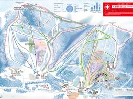 Mappa delle piste Hoshino Resorts Tomamu