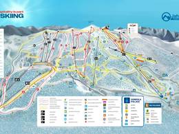 Mappa delle piste Jahorina