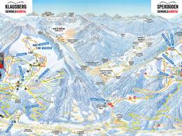 Mappa delle piste Speikboden - Skiworld Ahrntal