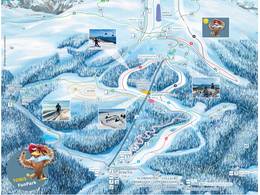 Mappa delle piste Corno del Renon (Rittner Horn) - Renon (Ritten)