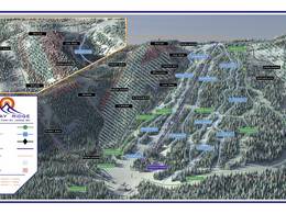 Mappa delle piste Murray Ridge