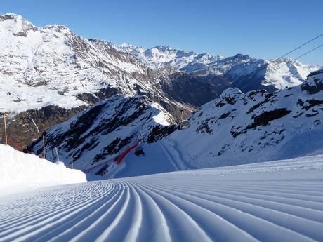 Preparazione delle piste Alpi Venoste – Preparazione delle piste Plan (Moso in Passiria)