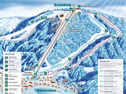 Mappa delle piste Bocksberg - Hahnenklee