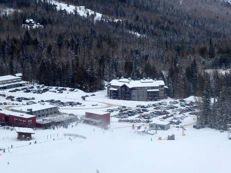 Kootenay Boundary: Accesso nei comprensori sciistici e parcheggio – Accesso, parcheggi Red Mountain Resort - Rossland