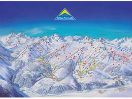 Mappa delle piste Serfaus-Fiss-Ladis