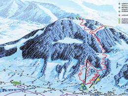 Mappa delle piste Alberschwende - Brüggelekopf