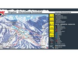 Mappa delle piste Ofterschwang/Gunzesried - Ofterschwanger Horn