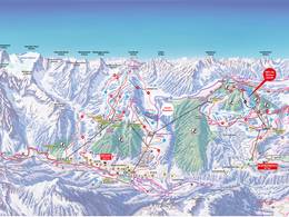 Mappa delle piste Brandnertal - Brand/Bürserberg