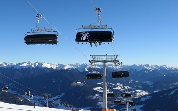 Impianti sciistici Vedrette di Ries – Impianti di risalita Plan de Corones (Kronplatz)