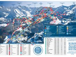 Mappa delle piste Pila