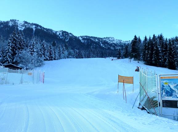 Discesa tranquilla sul Kolbensattel