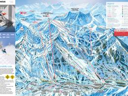 Mappa delle piste Snowbird