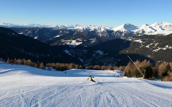 Maggior dislivello in Val Sarentino – comprensorio sciistico San Martino in Sarentino (Reinswald)