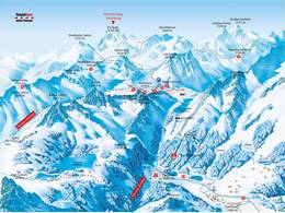 Mappa delle piste Silvretta Bielerhöhe - Partenen