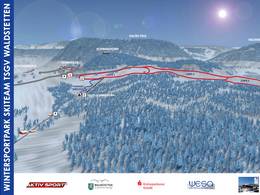 Mappa delle piste Schwarzhorn - Waldstetten