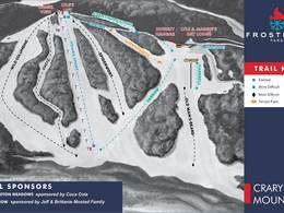 Mappa delle piste Frost Fire Park