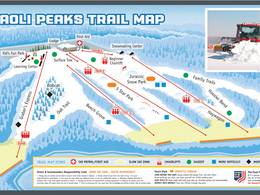 Mappa delle piste Paoli Peaks