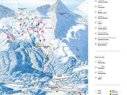 Mappa delle piste San Bernardino