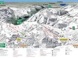 Mappa delle piste Altopiano di Brentonico - Polsa/San Valentino