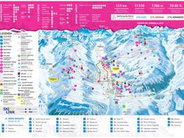 Mappa delle piste Livigno