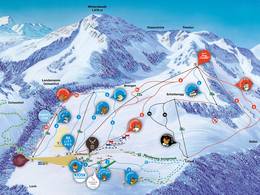 Mappa delle piste Schetteregg - Egg