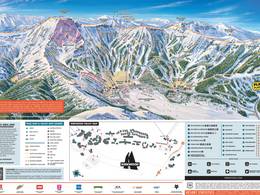 Mappa delle piste Kirkwood