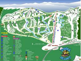 Mappa delle piste Troll Resort - Quesnel