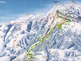 Mappa delle piste Laterns - Gapfohl