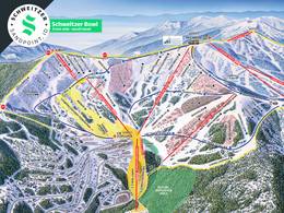 Mappa delle piste Schweitzer Mountain Resort