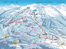 Mappa delle piste Bürchen/Törbel - Moosalp