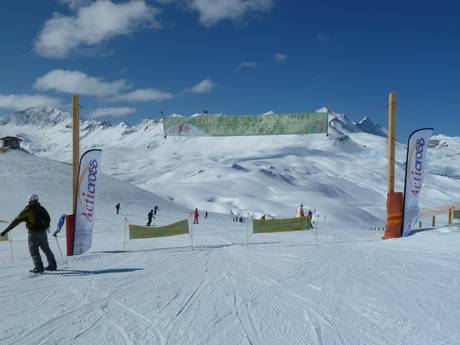 Comprensori sciistici per principianti nella Valle dell'Isère – Principianti Tignes/Val d'Isère