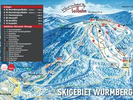 Mappa delle piste Wurmberg - Braunlage