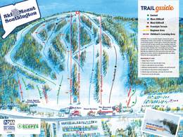 Mappa delle piste Mt. Southington