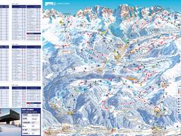 Mappa delle piste Madonna di Campiglio/Pinzolo/Folgàrida/Marilleva