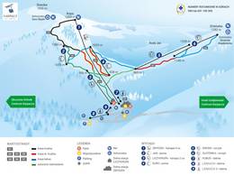 Mappa delle piste Śnieżka - Karpacz